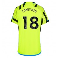 Arsenal Takehiro Tomiyasu #18 Auswärtstrikot Frauen 2023-24 Kurzarm